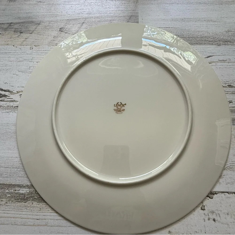 Vintage Lenox Fruits of Life Cake Plate Platter Discontinued